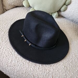 Felt Black Hat